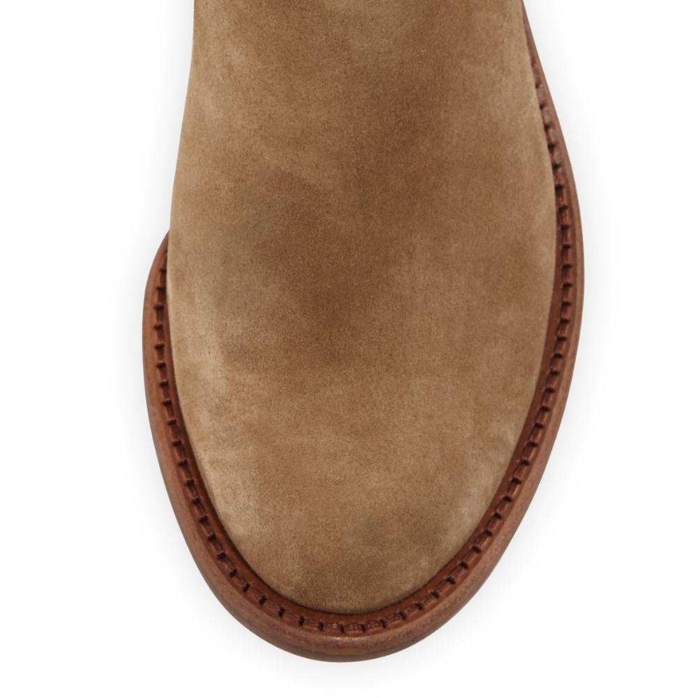 FIRM // NIB Tory Burch Siena suede Bootie Boots 7 - Picture 6 of 8